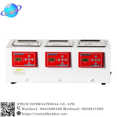 Bể ổn nhiệt 3 vị trí Boxun DK-8D