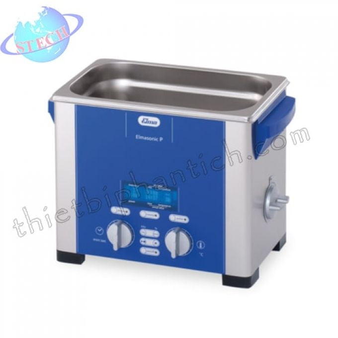 Bể rửa siêu âm 2 tần số để bàn y tế 28 lít Elma P 300 H