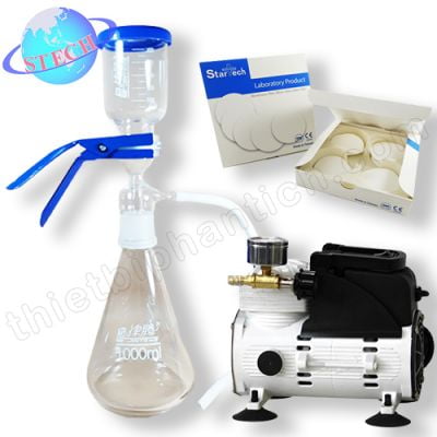 Bộ lọc đo TSS + bơm hút chân không Finetech VS01