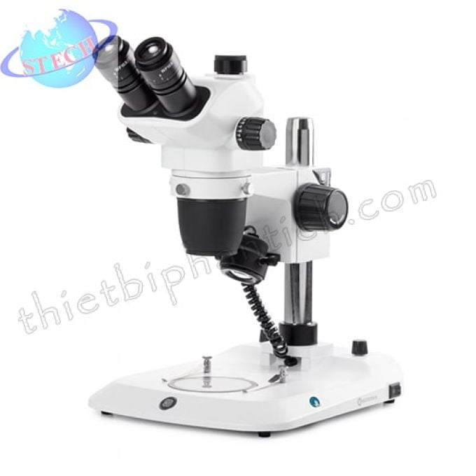 Kính hiển vi soi nổi 2 mắt phóng đại 6.7 đến 55 lần Euromex - Hà Lan NZ.1703‑P