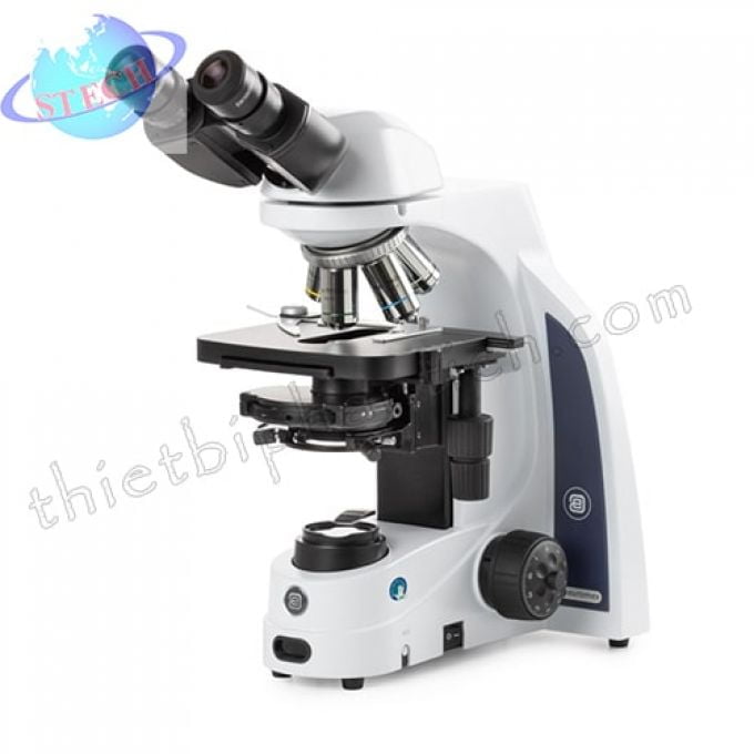 Kính hiển vi sinh học 2 mắt phóng đại 1000 lần Euromex - Hà Lan IS.1152‑PLPH