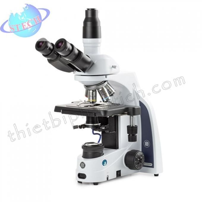 Kính hiển vi sinh học 3 mắt nền đen (trường tối) phản pha Euromex Hà Lan IS.1153‑PLi.DFi