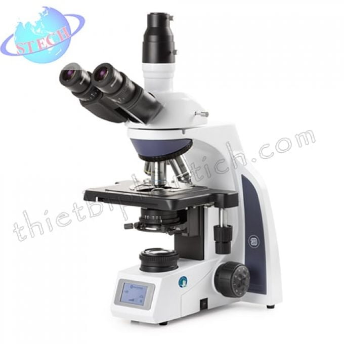 Kính hiển vi sinh học 3 mắt có cổng chờ camera kết nối máy tính Euromex - Hà Lan IS.1153‑PLi.SLC