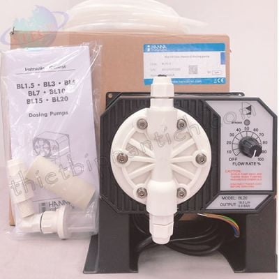 Bơm định lượng hóa chất 18.3 lít/giờ Hanna BL20-2