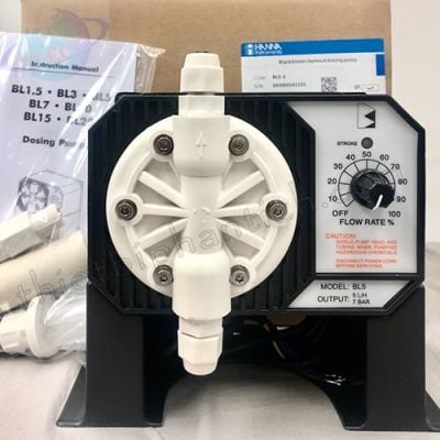 Bơm định lượng hóa chất 5 lít/giờ Hanna BL5-2