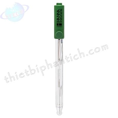 Điện Cực pH Thân Thủy Tinh, Mối Nối Đôi, Cổng BNC Hanna - USA HI1043B