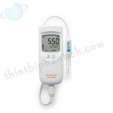 Máy Đo pH/Nhiệt Độ Trên Bề Mặt Da Người Và Da Đầu Hanna - USA HI99181