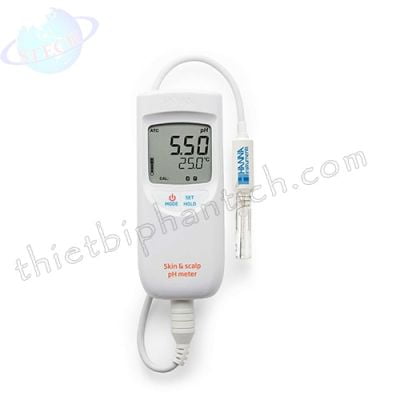 Máy Đo pH/Nhiệt Độ Trên Bề Mặt Da Người Và Da Đầu Hanna - USA HI99181