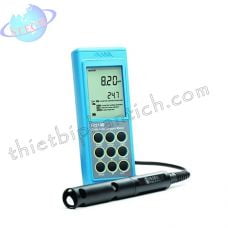 Máy đo hàm lượng oxy tan và nhiệt độ trực tiếp trong nước thải Hanna Mỹ HI9146