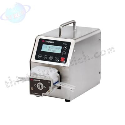 Bơm nhu động thông minh có thể thay đổi tốc độ Lead Fluid BT100S-1 đầu bơm KZ25-PC