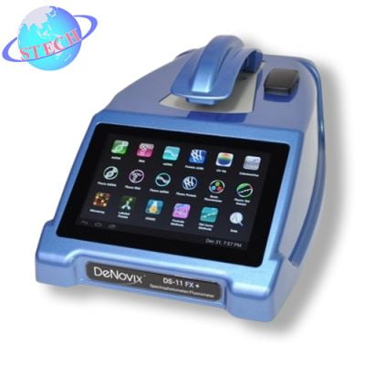 Máy quang phổ đo micro và cuvet DNA, RNA, Protein và huỳnh quang Denovix Mỹ DS- 11FX+