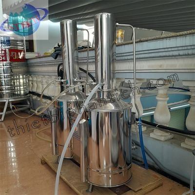 Máy cất nước tự động 2 lần 10 lít/giờ DZ-10C (ZLSC-10)