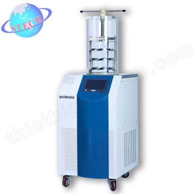 Máy đông khô -80oC, 0.9 lít (kiểu khay, có nén) BIOBASE BK-FD12T (-80oC)