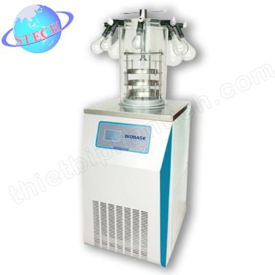 Máy đông khô -80oC, 1.8 lít (kiểu khay nén + giá chia 8 nhánh) BIOBASE BK-FD18PT (-80oC)