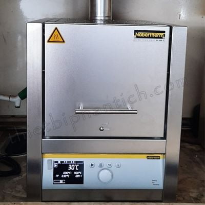 Lò nung đốt tro cửa trượt, 9 lít, 1100oC Nabertherm cửa trượt LVT 9/11/B410