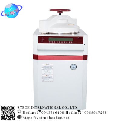 Nồi hấp tiệt trùng đứng 85 lít Boxun (Có sấy chân không) BXM-85FI