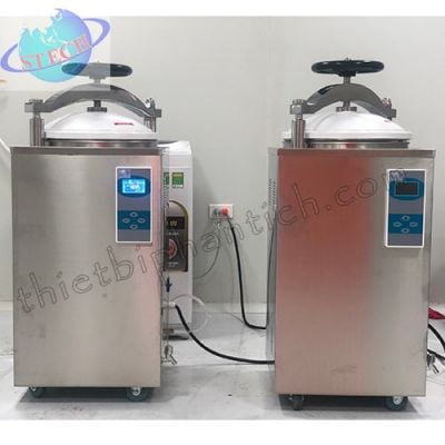 Nồi hấp tiệt trùng dụng cụ y tế tự động 50 lít Jibimed LS-50HD ( Màn hình LCD )