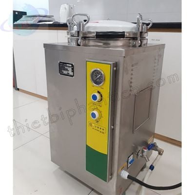 Nồi hấp tiệt trùng dụng cụ y tế tự động 100 lít Jibimed LS-100LJ (Bộ điều khiển cơ)