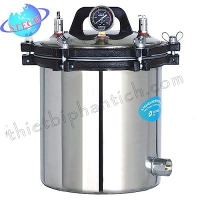 Nồi hấp tiệt trùng xách tay tự động để bàn 18 lít Jibimed YX-18LM