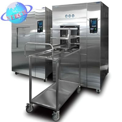 Nồi hấp tiệt trùng 2 cửa, buồng trụ vuông, 197 lít Labtech LAC-7206DSQ