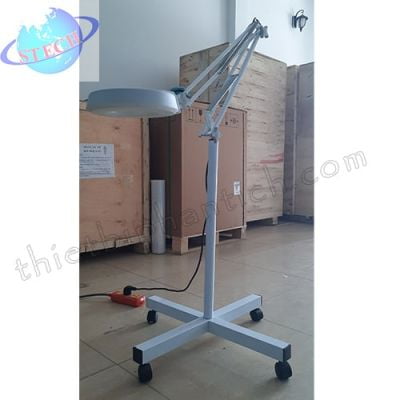 Kính lúp chân di động, thân gập, gương tròn LT-86E 5X Huỳnh Quang
