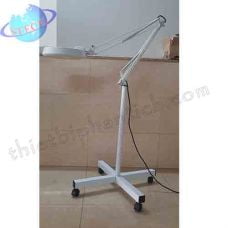 Kính lúp chân di động, thân gập, gương tròn LT-86E 8X LED