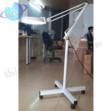 Kính lúp chân di động, thân gập, gương tròn LT-86E 20X LED