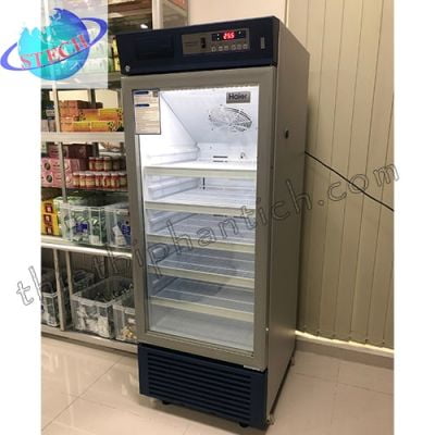 Tủ bảo quản Vaccine 290 lít, 2 - 8 độ C, cửa kính Haier HYC-290 (Có USB)