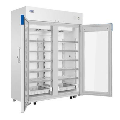 Tủ bảo quản vắc xin, sinh phẩm 1099 lít, 2 cửa kính (2 ÷ 8oC) Haier HYC-1099