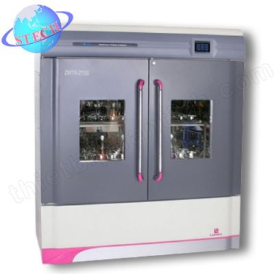 Tủ ấm lắc 2 tầng, 580 lít, 240 vòng/phút, công suất lớn, lắc ngang LABWIT ZWFR-2112