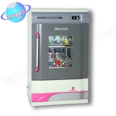 Tủ ấm lạnh 4oC, 170 lít có lắc 2 tầng, 300 vòng/phút, lắc tròn LABWIT ZWYR-2102C