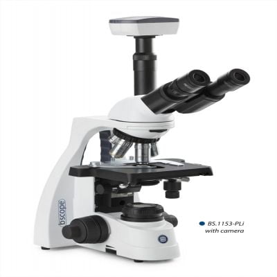 Kính hiển vi 3 mắt phóng đại 1000 lần camera kết nối máy tính Euromex - Hà Lan BS.1153-PLi 4N