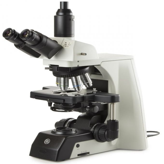 Kính hiển vi sinh học 3 mắt chuyên dụng trong y tế kết nối camera Euromex Hà Lan DX.2153‑PLi