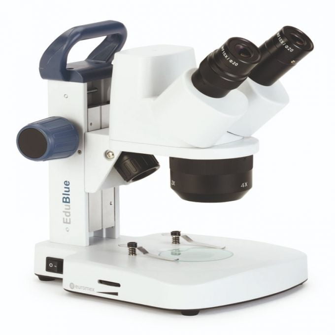 Kính hiển vi soi nổi 2 mắt độ phóng đại 10x/20x/40x có gắn camera 3.2Mp Euromex - Hà Lan ED.1805-S