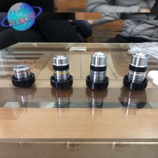 Vật kính sinh học 4X, 10X, 40X và 100X Kruss Đức