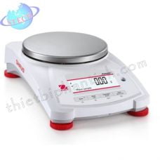 Cân kỹ thuật hiện giá trị đến 0.01g 820g, hiệu chuẩn ngoại OHAUS Mỹ PX822.E